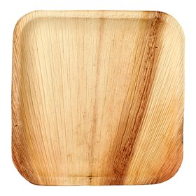 Borden Palmblad Pure vierkant 25,5cm x 25,5cm x 1,5cm - Horecavoordeel.com