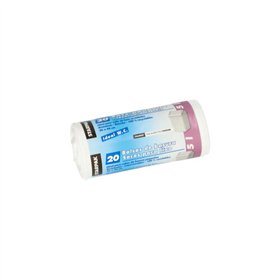 Pedaalemmerzakken LDPE 5 l 44cm x 36cm Wit