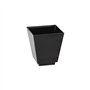 Fingerfood Amuse - Schaaltjes PS rechthoekig 50ml 5cm x 4,5cm x 4,5cm Zwart - Horecavoordeel.com