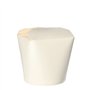 Wokbox Snackbox To Go vierkant 750ml 10,1cm x 10cm x 9,1cm Wit - Horecavoordeel.com