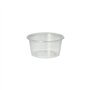Sausbakjes PP rond 80ml Ø 7,1cm x 3,5cm Transparant - Horecavoordeel.com