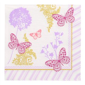 Servetten 3-laags 1/4 vouw 40cm x 40cm Charlene - Horecavoordeel.com
