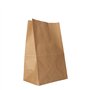 Blokbodemzakken kraftpapier 29,5cm x 19cm x 12cm Bruin - Horecavoordeel.com