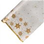 Tafelkleed Papier 6 m x 1,2 m Wit Just Stars - Horecavoordeel.com