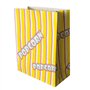 Popcorn zak Ersatz Papier 4,5 l 24,5cm x 19cm x 9,5cm Popcorn vetwerend