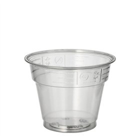Bekers Hurricane PET 0,28 l Ø 9,5cm x 7,3cm Glashelder