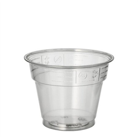 Bekers Hurricane PET 0,28 l Ø 9,5cm x 7,3cm Glashelder