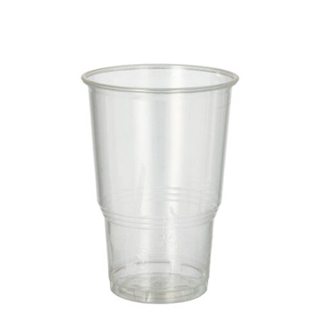 Drinkbekers voor koude dranken PLA Pure 0,25 l Ø 7,8cm x 11cm Glashelder met schuimkraag