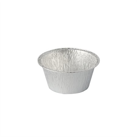 Schalen Aluminium rond 120ml Ø 8,5cm x 3,9cm