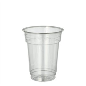 Bekers Hurricane PET 0,2 l Ø 7,8cm x 9cm Glashelder - Horecavoordeel.com