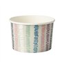 Snackbekers Karton To Go rond 250ml Ø 9cm x 6cm met bedrukking