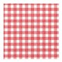 Servetten ROYAL Collection 1/4 vouw 40cm x 40cm Rood Vichy Karo