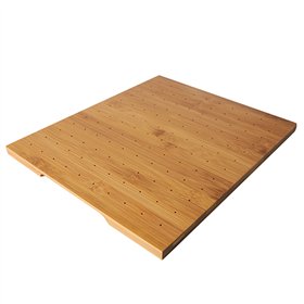 Tray voor amuse spiesjes bamboe 25cm x 30cm