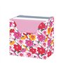 Servetten 1-laags 1/4 vouw 24cm x 24cm Blomster in buffetbox