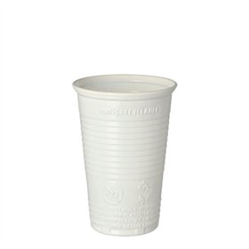 Drinkbekers PP 0,2 l Ø 7,03cm x 9,9cm Wit