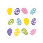 Servetten 3-laags 1/4 vouw 25cm x 25cm Coloured Eggs