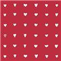 Servetten 3-laags 1/4 vouw 33cm x 33cm Hearts - Horecavoordeel.com