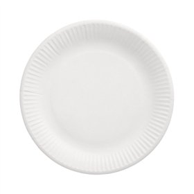 Borden Karton Pure rond Ø 23cm Wit - Horecavoordeel.com