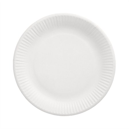 Borden Karton Pure rond Ø 23cm Wit - Horecavoordeel.com