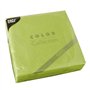 Servetten 2-laags PUNTO 1/4 vouw 38cm x 38cm Lime micro reliëf