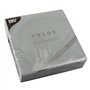 Servetten 2-laags PUNTO 1/4 vouw 38cm x 38cm Grijs micro reliëf