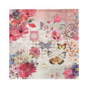 Servetten 3-laags 1/4 vouw 33cm x 33cm Nora - Horecavoordeel.com