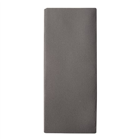 Servetten Airlaid 1/8 vouw 40cm x 48cm antraciet Premium