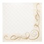 Servetten ROYAL Collection 1/4 vouw 40cm x 40cm Goud Megan