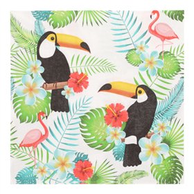 Servetten 3-laags 1/4 vouw 40cm x 40cm Toucan - Horecavoordeel.com