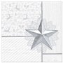Servetten ROYAL Collection 1/4 vouw 40cm x 40cm Wit Rising Star