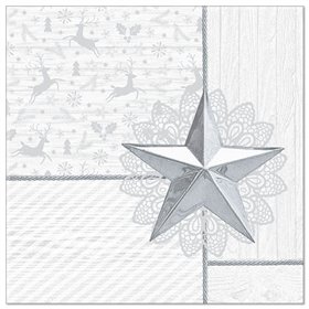 Servetten ROYAL Collection 1/4 vouw 40cm x 40cm Wit Rising Star - Horecavoordeel.com