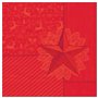 Servetten ROYAL Collection 1/4 vouw 40cm x 40cm Rood Rising Star