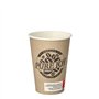 Drinkbekers Karton 0,18 l Ø 7cm x 9,2cm Taupe Pure Joy