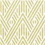 Servetten 3-laags 1/4 vouw 33cm x 33cm goud New Year - Horecavoordeel.com