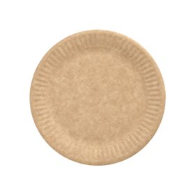 Borden Karton Pure rond Ø 15cm Bruin - Horecavoordeel.com