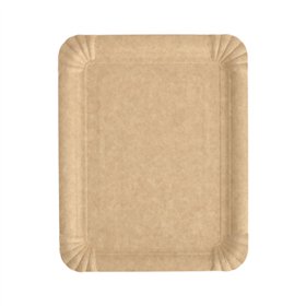 Schaaltjes Karton Pure rechthoekig 16,5cm x 20cm Bruin
