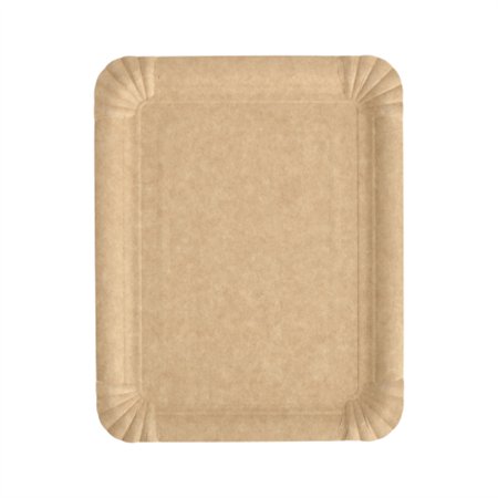 Schaaltjes Karton Pure rechthoekig 16,5cm x 20cm Bruin - Horecavoordeel.com