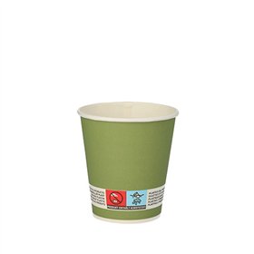 Drinkbekers Karton 0,1 l Ø 7,2cm x 7,5cm Donkergroen Whiskey