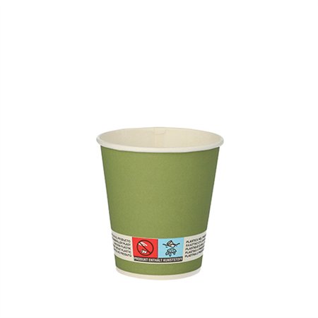 Drinkbekers Karton 0,1 l Ø 7,2cm x 7,5cm Donkergroen Whiskey