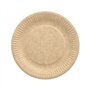 Borden Karton Pure rond Ø 19cm Bruin - Horecavoordeel.com