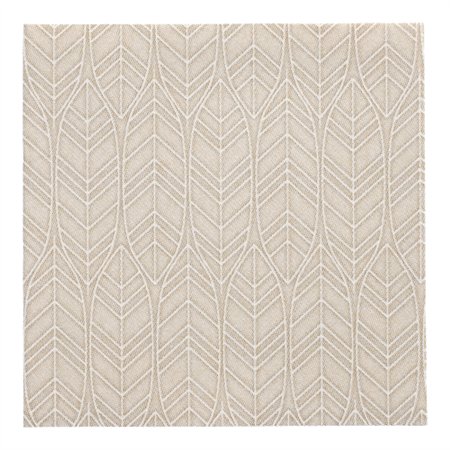 Servetten ROYAL Collection 1/4 vouw 40cm x 40cm Zand Leaves