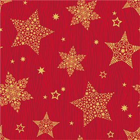 Servetten 3-laags 1/4 vouw 25cm x 25cm Christmas Shine