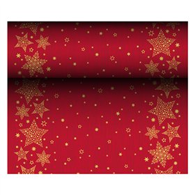 Tafellopers Airlaid 24 m x 40cm Christmas Shine