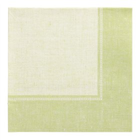 Servetten ROYAL Collection 1/4 vouw 40cm x 40cm lichtgroen Linum