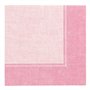 Servetten ROYAL Collection 1/4 vouw 40cm x 40cm Roze Linum