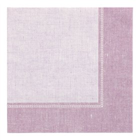 Servetten ROYAL Collection 1/4 vouw 40cm x 40cm Lila Linum