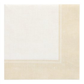 Servetten ROYAL Collection 1/4 vouw 40cm x 40cm Champagne Linum