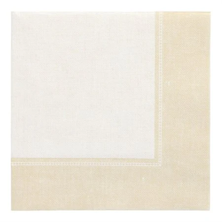 Servetten ROYAL Collection 1/4 vouw 40cm x 40cm Champagne Linum
