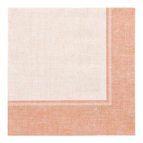 Servetten ROYAL Collection 1/4 vouw 40cm x 40cm Terracotta Linum