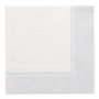 Servetten ROYAL Collection 1/4 vouw 40cm x 40cm Wit Linum